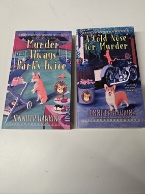 Bundle of two new/unused books by Jennifer Hawkins - Mystery Paperback Duo